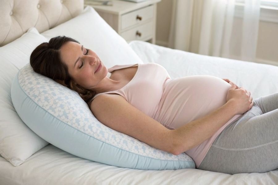1195-pregnancy-pillow-comfort-guide Как выбрать идеальную подушку для беременных: критерии