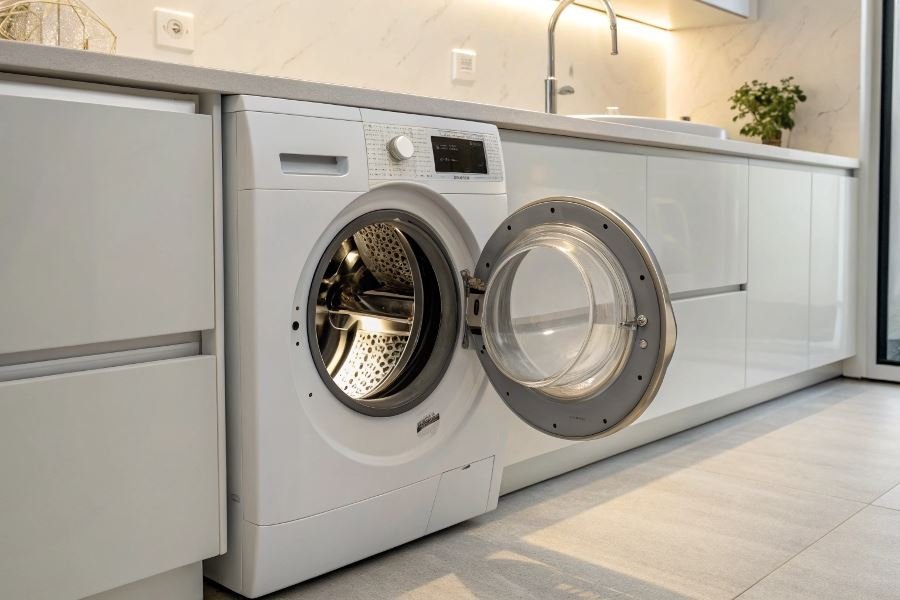 124-built-in-washing-machines-modern-kitchen Топ встраиваемых стиральных машин: сравнение производителей