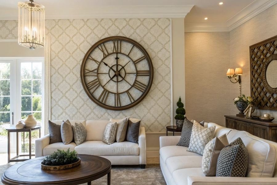 1361-wall-clocks-perfect-living-room-guide Идеальные настенные часы для гостиной: критерии выбора