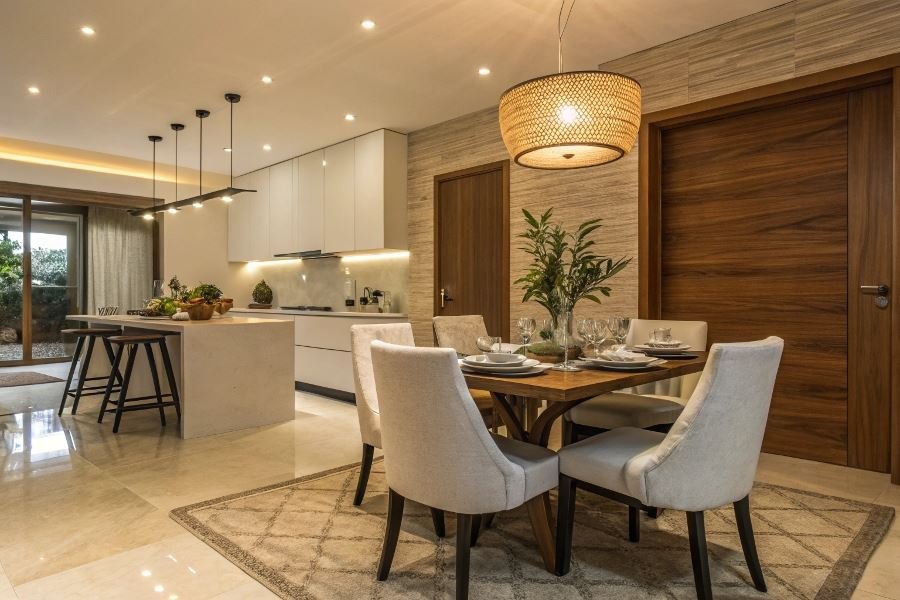 1458-kitchen-dining-set-home-center Топ-5 стилей кухонных обеденных групп для уютного дома