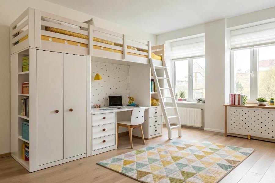 1533-transforming-kids-spaces-with-multifunctional-furniture Умная мебель-трансформер для маленькой детской комнаты
