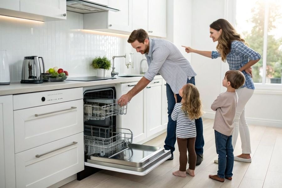 16-perfect-dishwasher-for-family-of-four Выбор посудомоечной машины для семьи из 4 человек: критерии