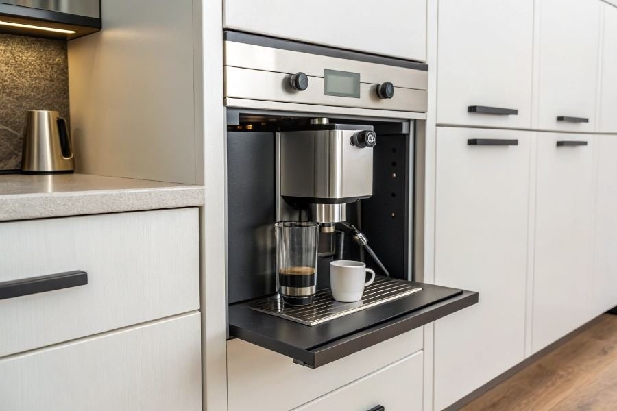 187-built-in-coffee-machines-magic Компактные встраиваемые кофемашины для маленькой кухни