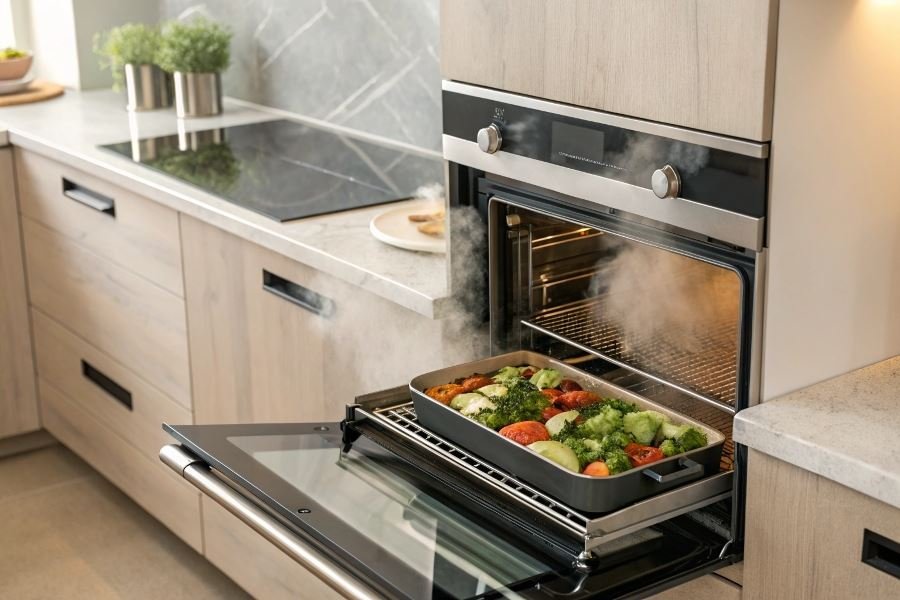 204-built-in-steamers-kitchen-revolution Как выбрать встраиваемую пароварку: ключевые критерии