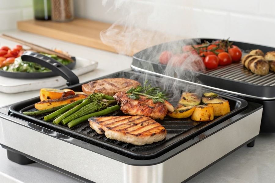 460-modern-electric-grills-kitchen-revolution Многофункциональные электрогрили: особенности и преимущества