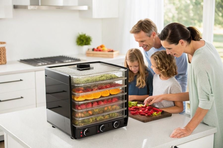 466-electric-food-dehydrator-for-large-families Лучшие электросушилки для большой семьи: критерии выбора
