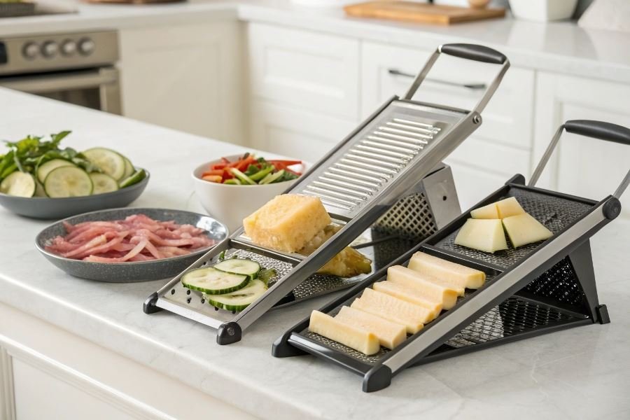 586-adjustable-slicers-kitchen-revolution Топ-3 ломтерезки с регулировкой толщины: обзор моделей