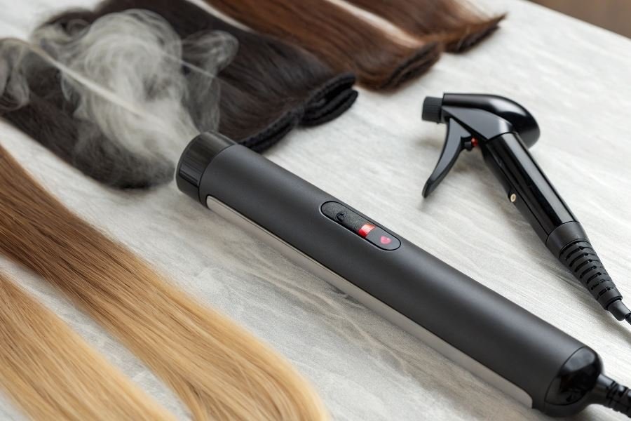 724-safe-hair-straightening-temperature-guide Безопасная температура выпрямителя для разных типов волос