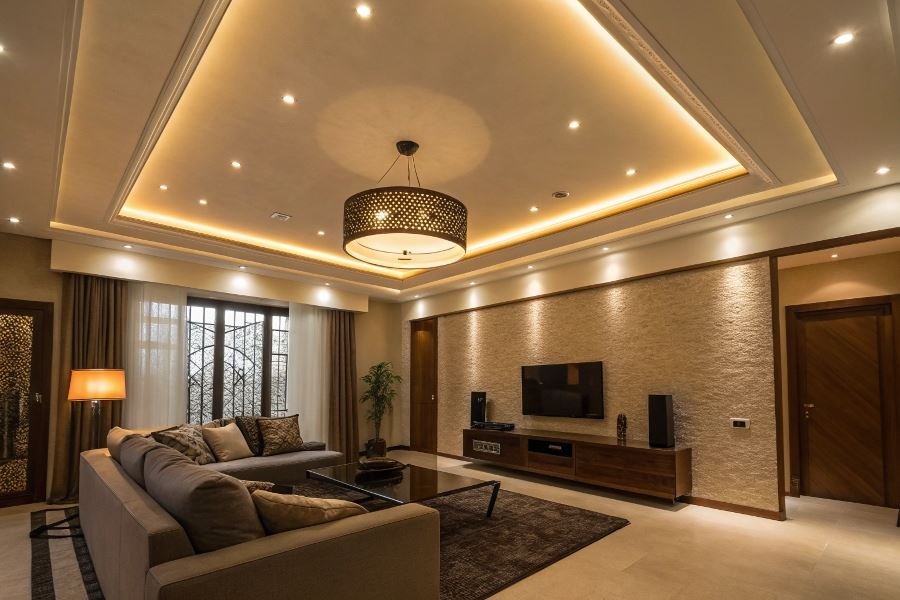 907-perfect-lighting-for-stretch-ceilings Выбор светильников для натяжных потолков: полное руководство