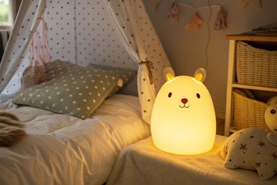 1001-children-nightlight-sleep-development Bolalar xonasi uchun xavfsiz va qulay tungi chiroqlarni tanlash