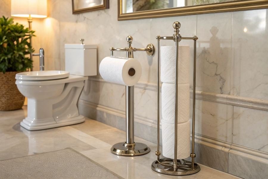 1062-toilet-paper-holder-as-functional-art Top 3 zamonaviy hojatxona qog’ozi ushlagichlari turlari