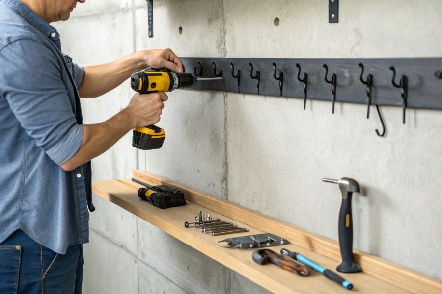 1125-diy-wall-coat-rack-installation-guide Devor veshalkasini o’z qo’lingiz bilan o’rnatish bo’yicha qo’llanma