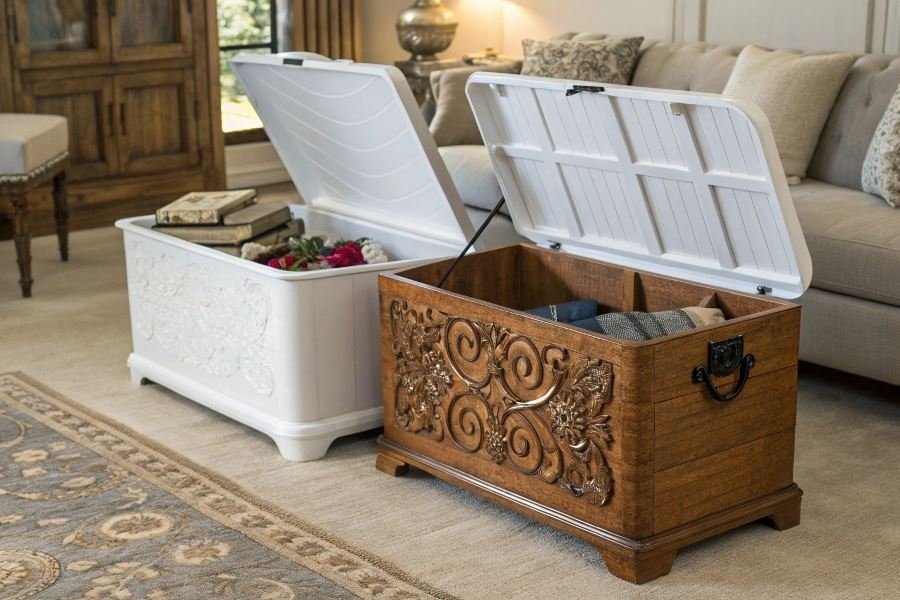 1164-chests-tradition-meets-modern-practicality Yog’och va plastik sunduklar: qaysi biri uyingiz uchun maqbul?