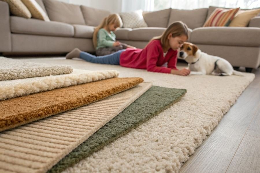 1232-practical-carpet-selection-guide Uy uchun eng amaliy gilam materiallari: tabiiy tanlov