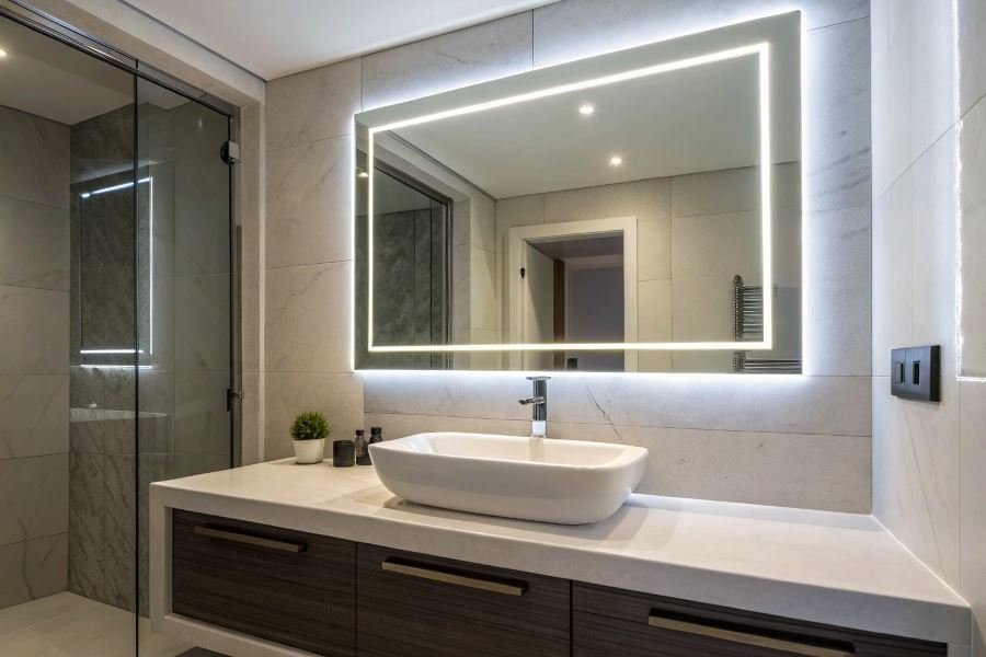 1329-bathroom-mirror-beyond-reflection Vanna xonasi uchun mukammal ko’zgu tanlash bo’yicha qo’llanma