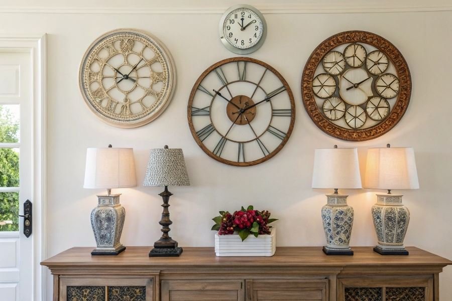 1364-clocks-for-every-room Uyingiz uchun mukammal soatlar: xona bo’yicha tanlash sirlari