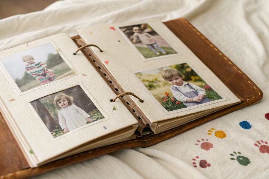 1398-paper-photo-albums-childhood-memories Bolalar xotiralarini asrash: fotoalbom tanlash bo’yicha qo’llanma