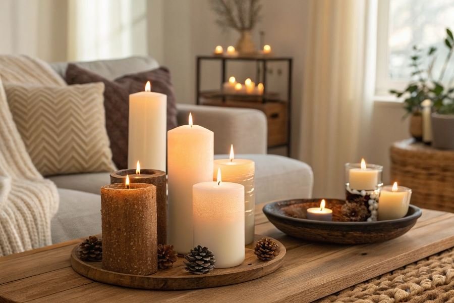 1401-candle-magic-home-atmosphere-art Uy dizaynida shamlarni tanlash: eng yaxshi usullar