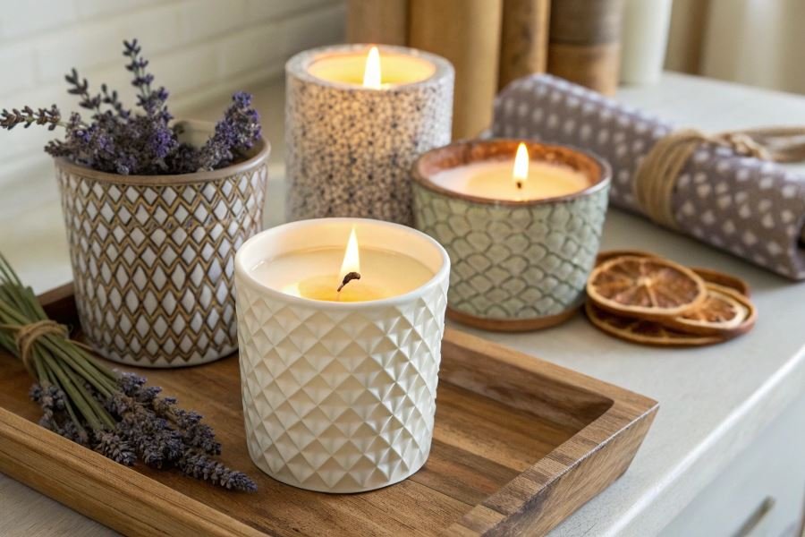 1402-candles-transform-home-with-scents Turli xonalar uchun aromatik shamlar: tanlash sirlari