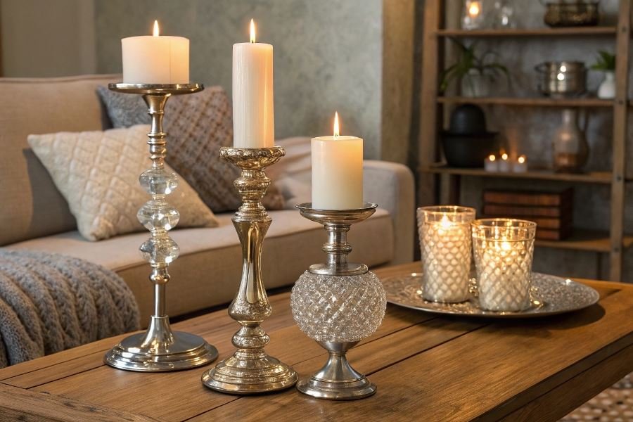 1406-candles-transform-space-with-light Dizayn uslubiga mos shamdan yoritgichlar tanlash sirlari