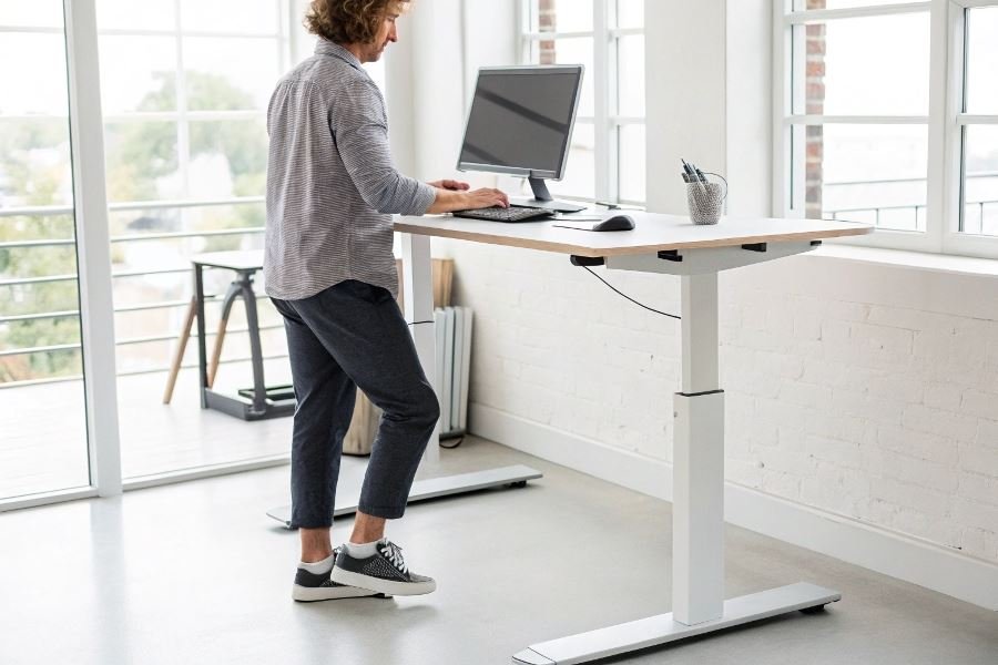 1463-adjustable-desk-ergonomic-benefits Top 3 balandlikni sozlash mumkin bo’lgan yozuv stollari