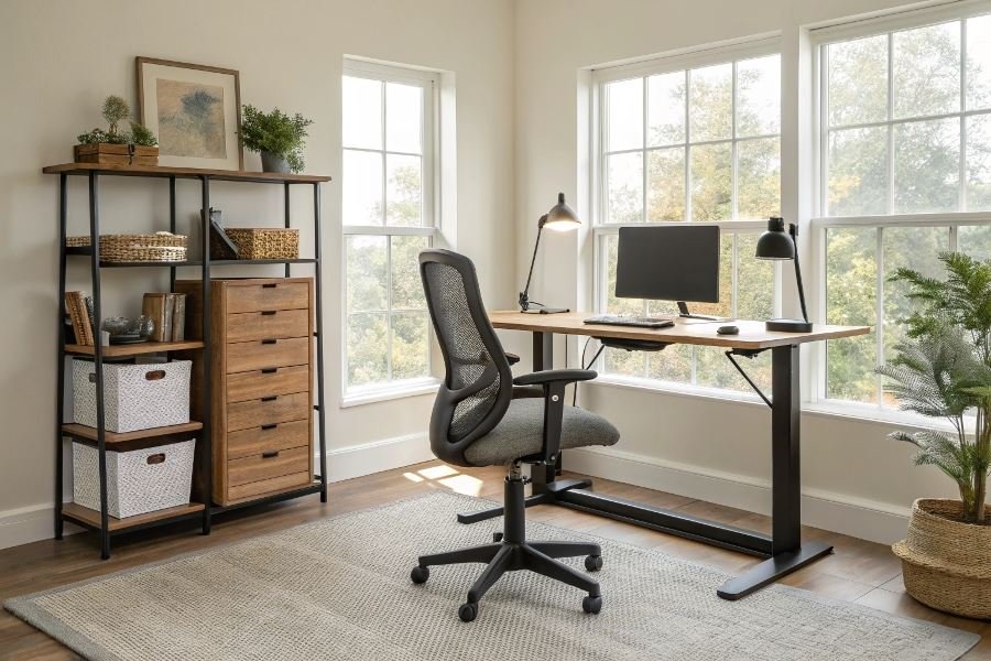 1468-home-office-furniture-for-productivity Uy ofisi mebeli: ergonomika va funksionallikni tanlash