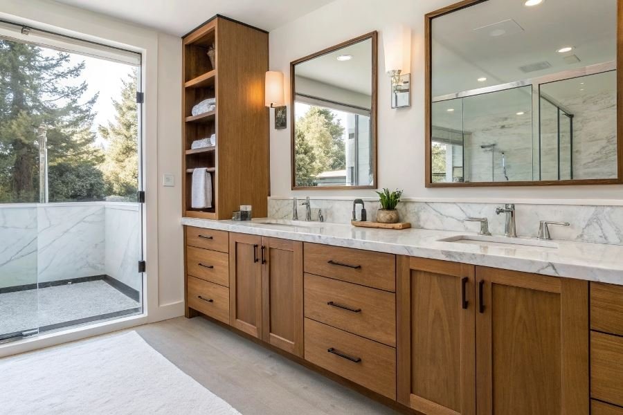 1511-bathroom-furniture-style-function-balance Vanna xonasi uchun mebel tanlashning zamonaviy usullari