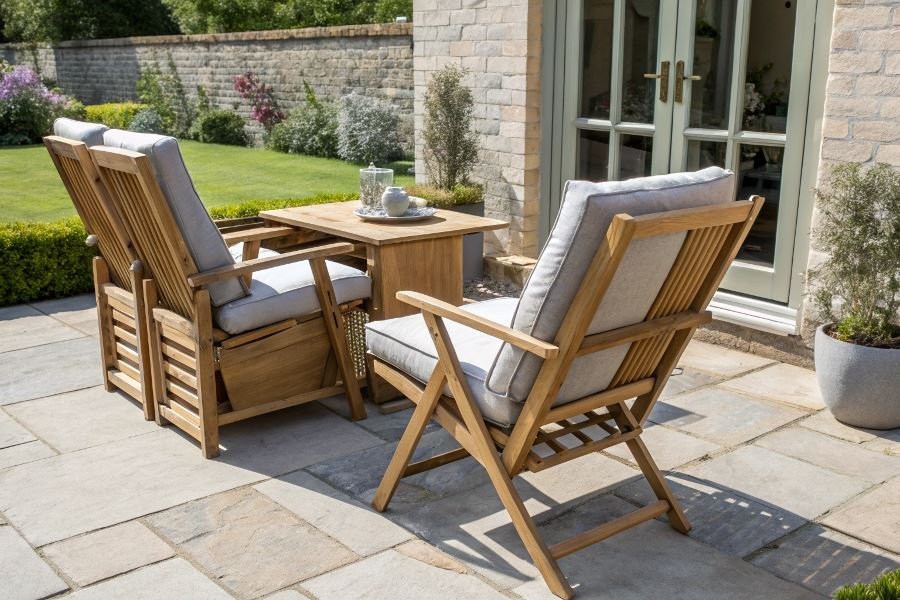 1544-folding-garden-furniture-functional-art Qaytariladigan bog’ mebellari: afzallik va kamchiliklar