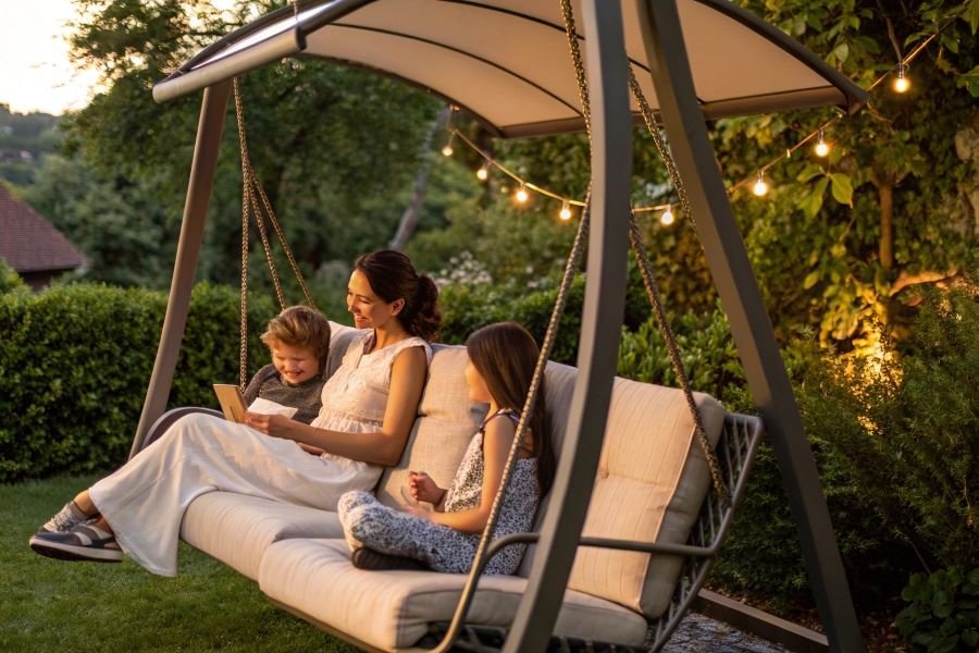 1546-garden-swings-perfect-relaxation-guide Bog’cha osma o’rindiqlari: sifatli tanlash sirlari