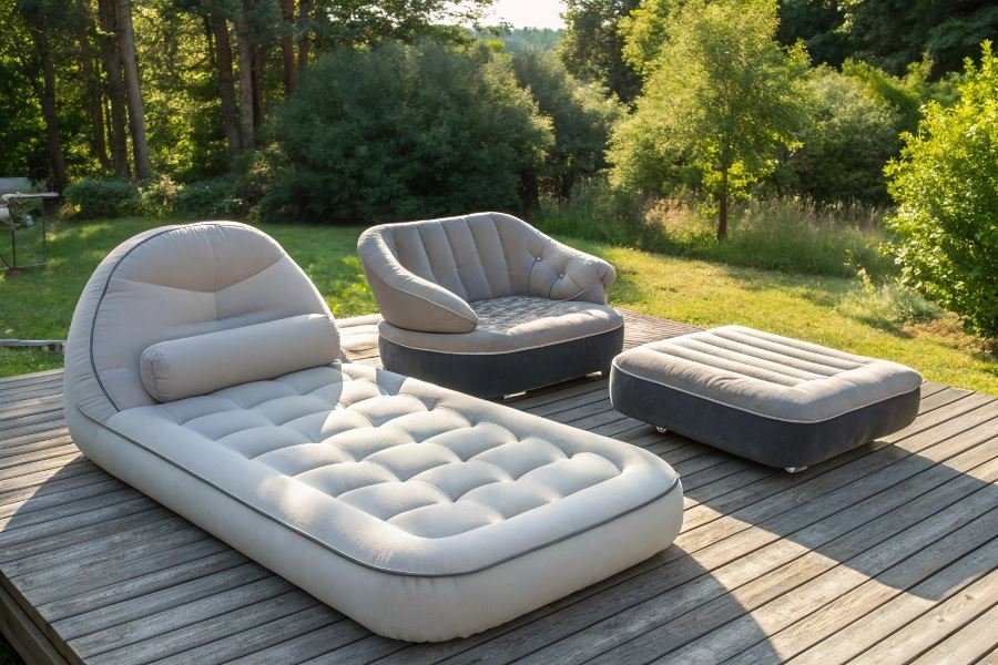 1554-inflatable-furniture-outdoor-comfort Dachada shishiriladigan mebel: eng yaxshi tanlov va maslahatlar