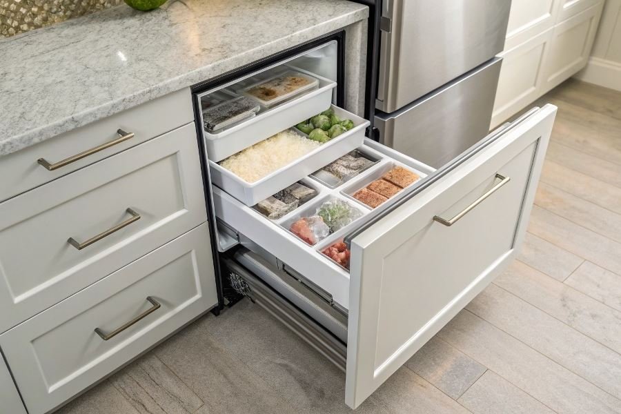 162-smart-freezers-for-small-kitchens Kichik oshxonalar uchun eng yaxshi o’rnatiladigan muzlatgichlar