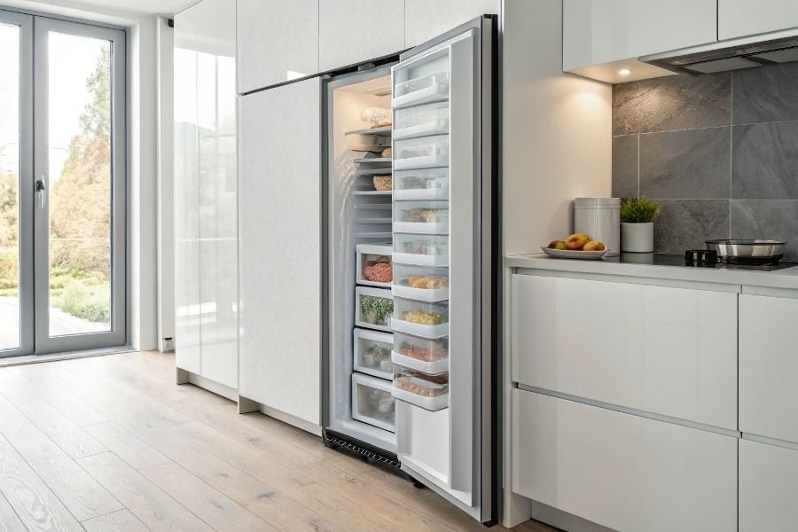 170-built-in-freezer-perfect-kitchen-solution Zamonaviy oshxona uchun muzlatgich tanlash: asosiy mezonlar
