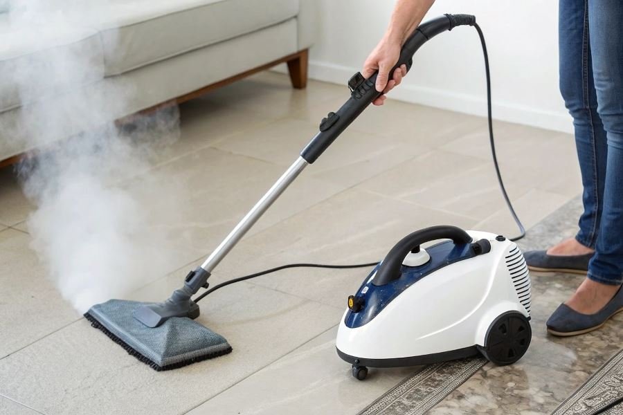 274-choosing-handheld-vs-floor-steam-cleaner Qo’l va yerga qo’yiladigan bug’ tozalagichlar: afzalliklarni taqqoslash