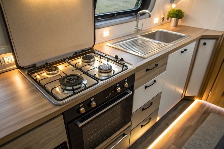 34-small-kitchen-perfect-stove-solutions Kichik oshxona uchun eng qulay plita tanlash bo’yicha maslahatlar