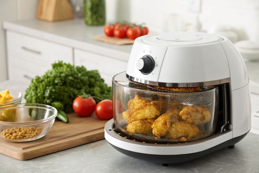 355-air-fryer-kitchen-revolution Eng yaxshi aerogrillar taqqoslovi: texnik xususiyatlar va samaradorlik