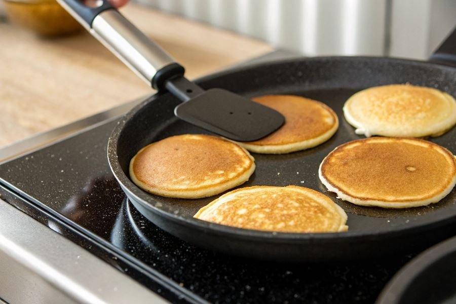 366-non-stick-pancake-makers-revolution Anti-priqar qoplamali blinitsalar: afzalliklari va kamchiliklari