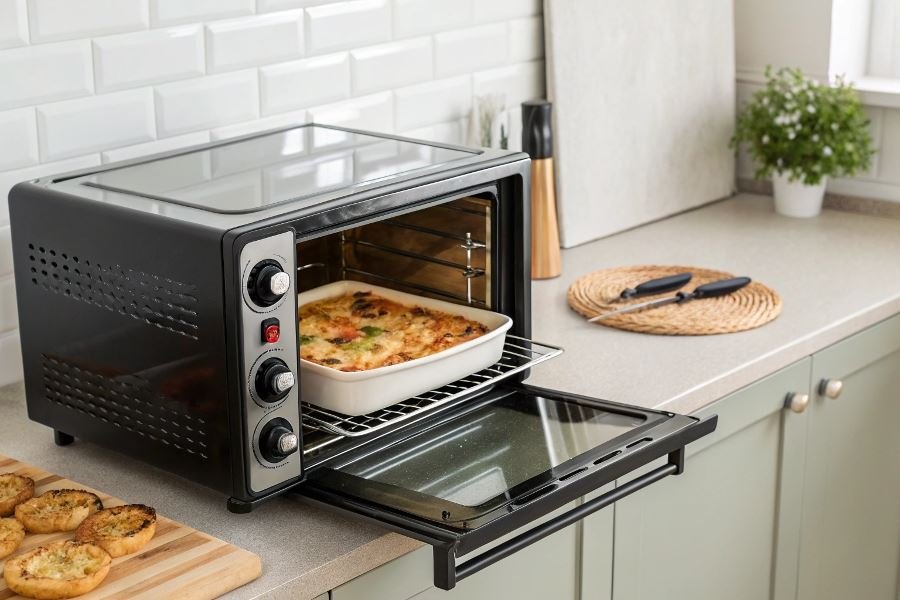 394-compact-mini-oven-kitchen-helper Mini-pechlar: funksiyalar va xarid qilish bo’yicha maslahatlar