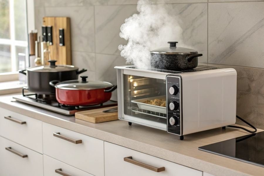 399-modern-steam-ovens-for-kitchen Bug’li Mini-pechlar: Qo’shimcha xarajat qilishga arziydimi?