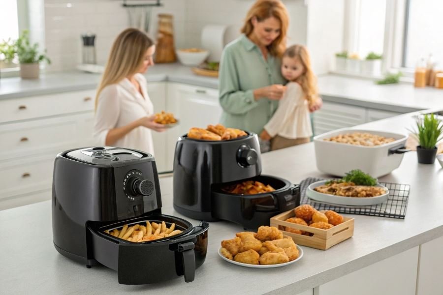 434-best-air-fryer-for-large-family Katta oilalar uchun eng yaxshi frityurnitsalar: top tanlov