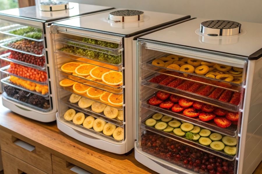 470-electric-food-dehydrators-for-winter-preserves Qishga tayyorgarlik: energiya tejamkor elektr quritkichlar