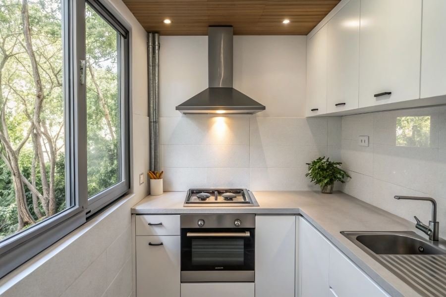 50-small-kitchen-perfect-hood-selection Kichik oshxona uchun optimal chiqarish tizimini tanlash