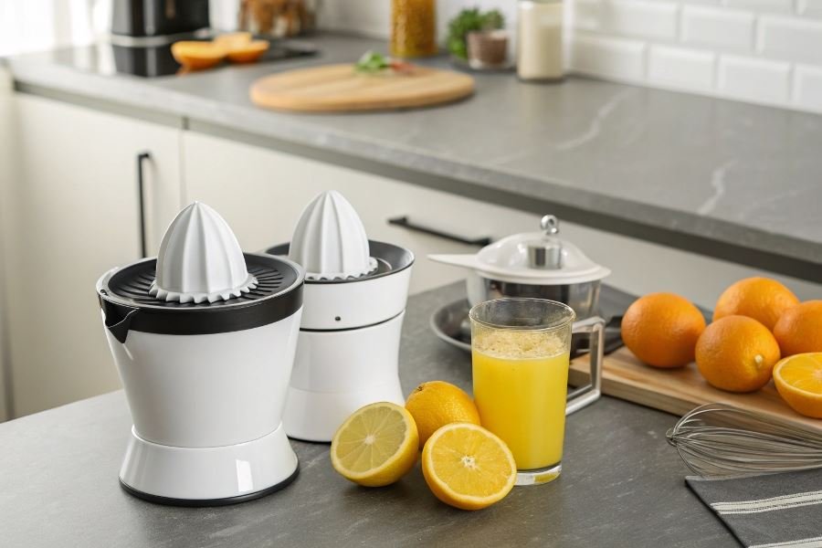 512-electric-citrus-juicers-kitchen-revolution Top 3 eng yaxshi elektr citrus siqgichlari: tahlil va tavsiyalar