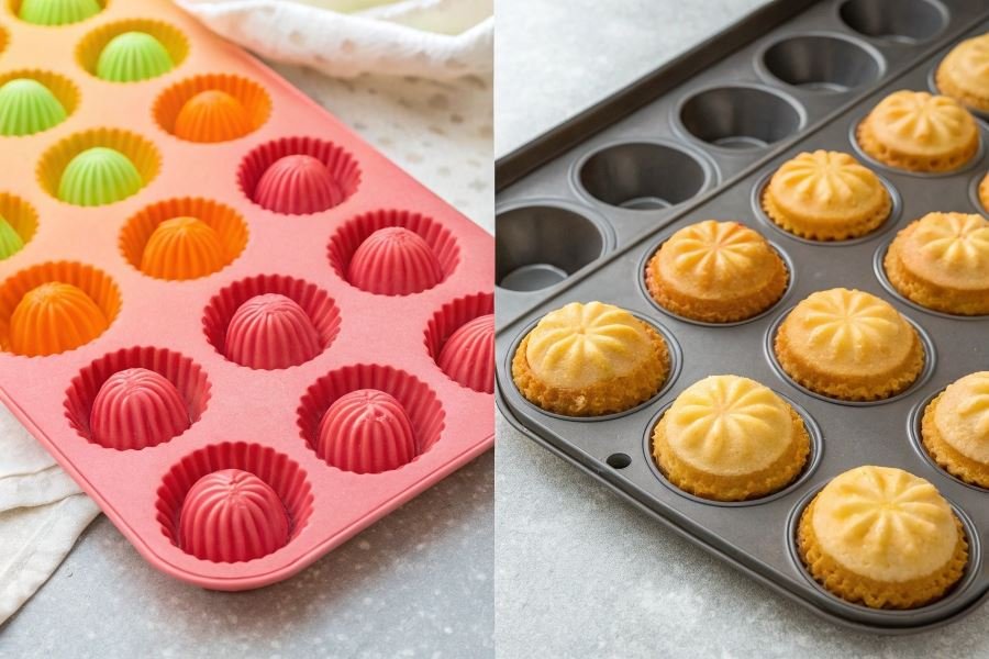 826-perfect-baking-dish-selection-guide Silikon va metall qoliplar: qaysi biri sizning oshxonangiz uchun?