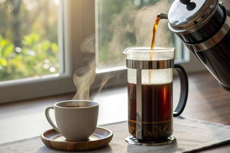 845-perfect-french-press-brewing-guide Top frensh-presslar taqqoslash: Bodum, Hario va Bialetti