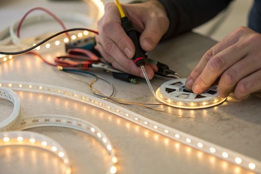 975-led-lighting-mastery LED lentasini o’z qo’lingiz bilan ulash: to’liq qo’llanma